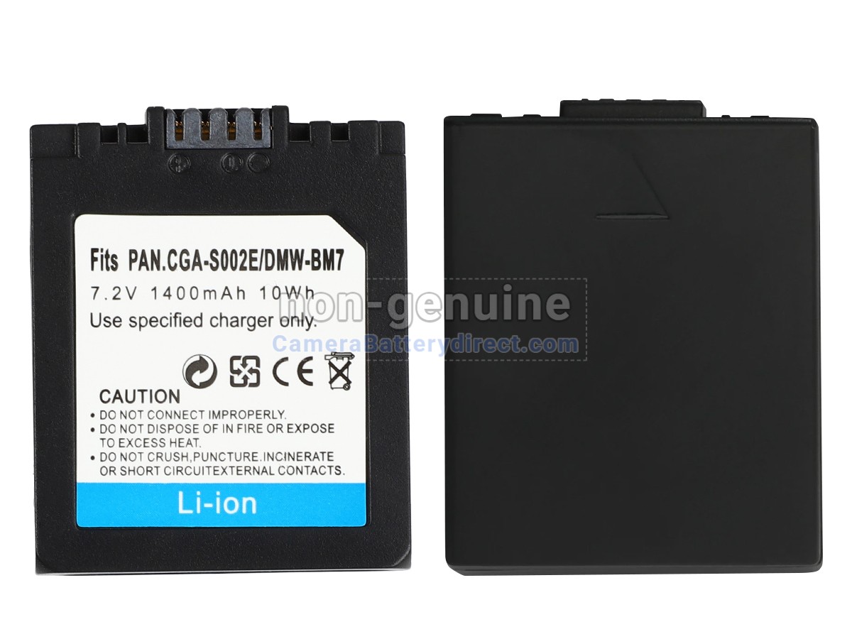 Rechargeable Battery for Panasonic LUMIX DMC-FZ1