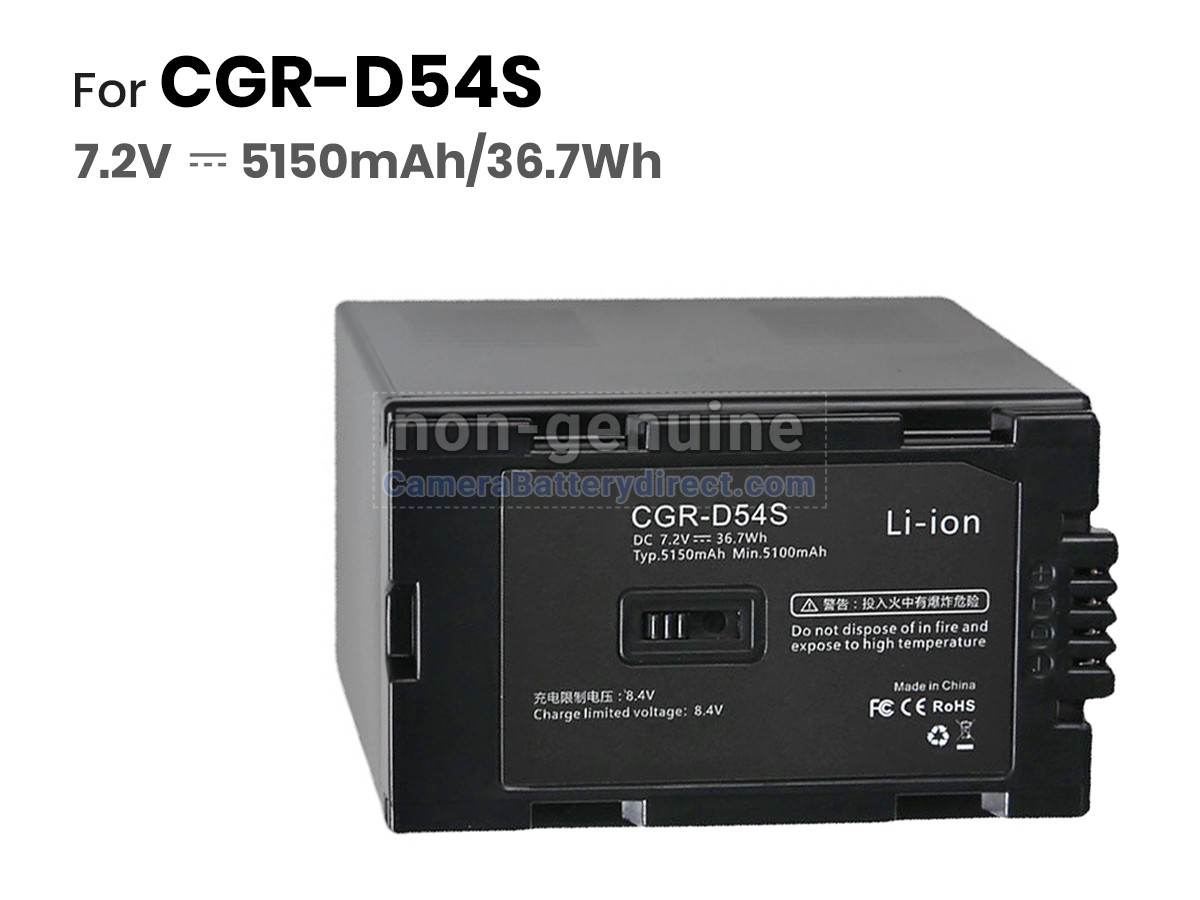 Rechargeable Battery for Panasonic AG-DVC33