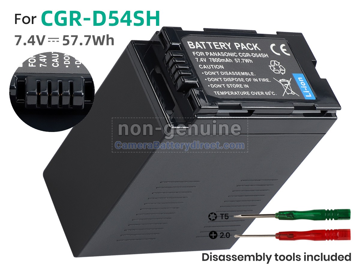 Rechargeable Battery for Panasonic CGA-D54SE/1B