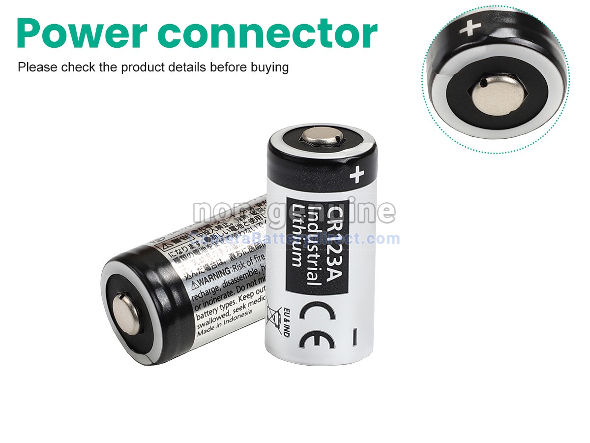 Rechargeable Battery for Panasonic CR123A