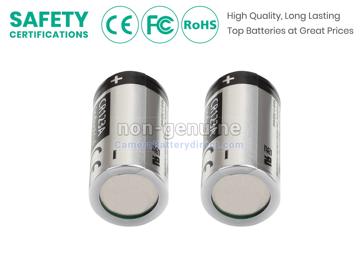 Rechargeable Battery for Panasonic CR123A