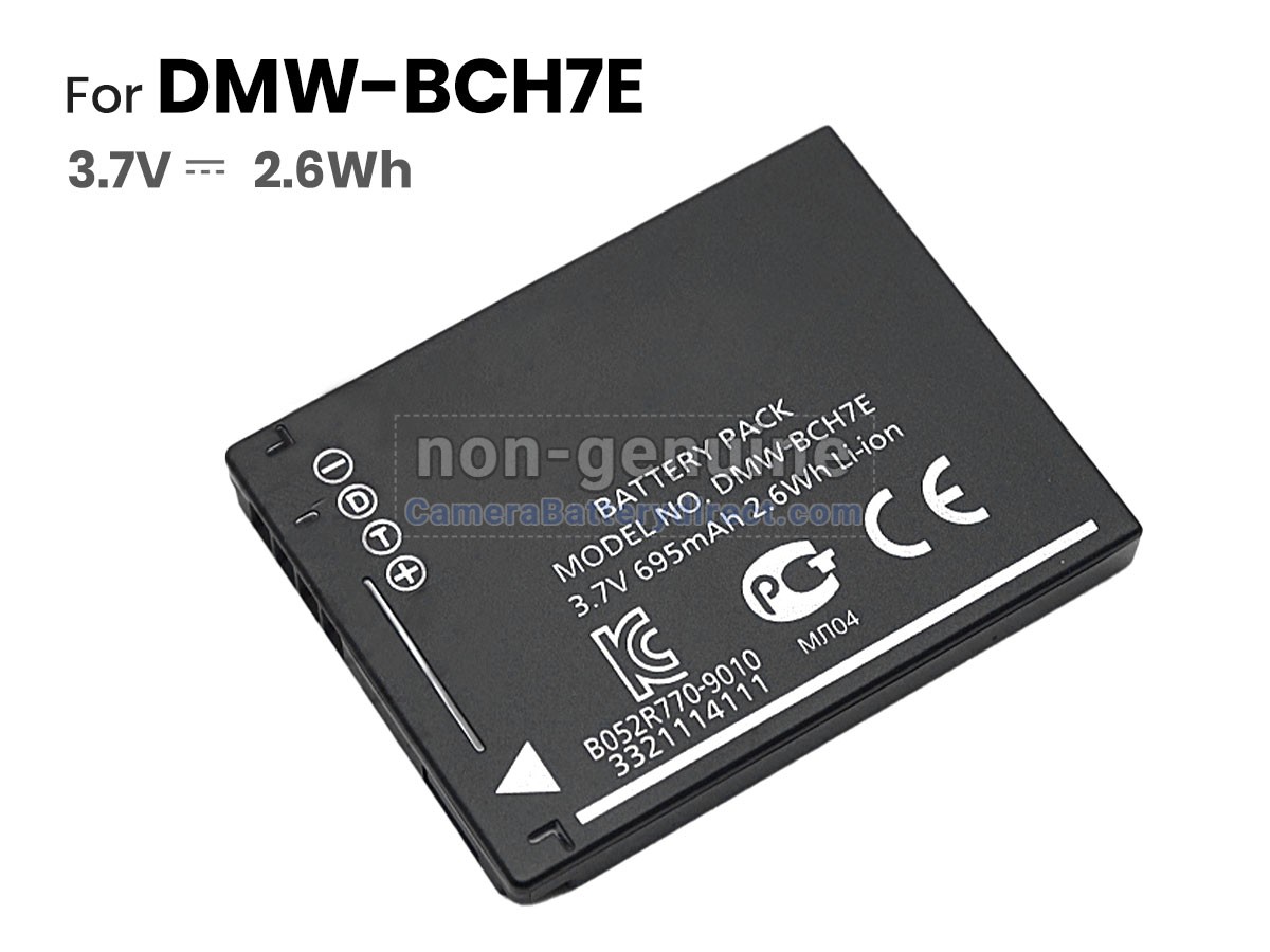 Rechargeable Battery for Panasonic DMW-BCH7E