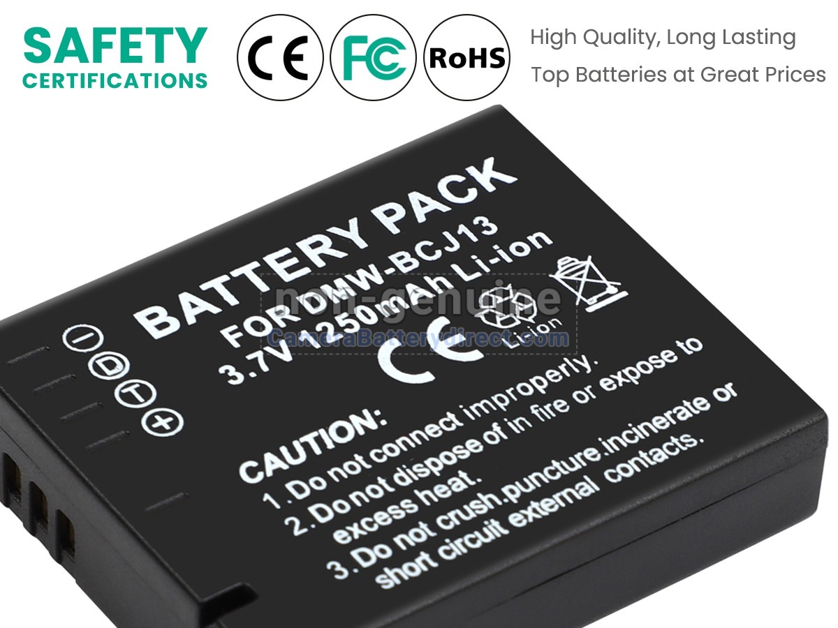 Rechargeable Battery for Panasonic DMC-LX7