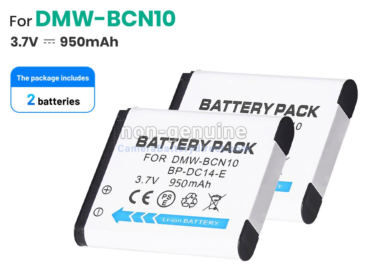 Rechargeable Battery for Panasonic LUMIX DMC-LF1GK