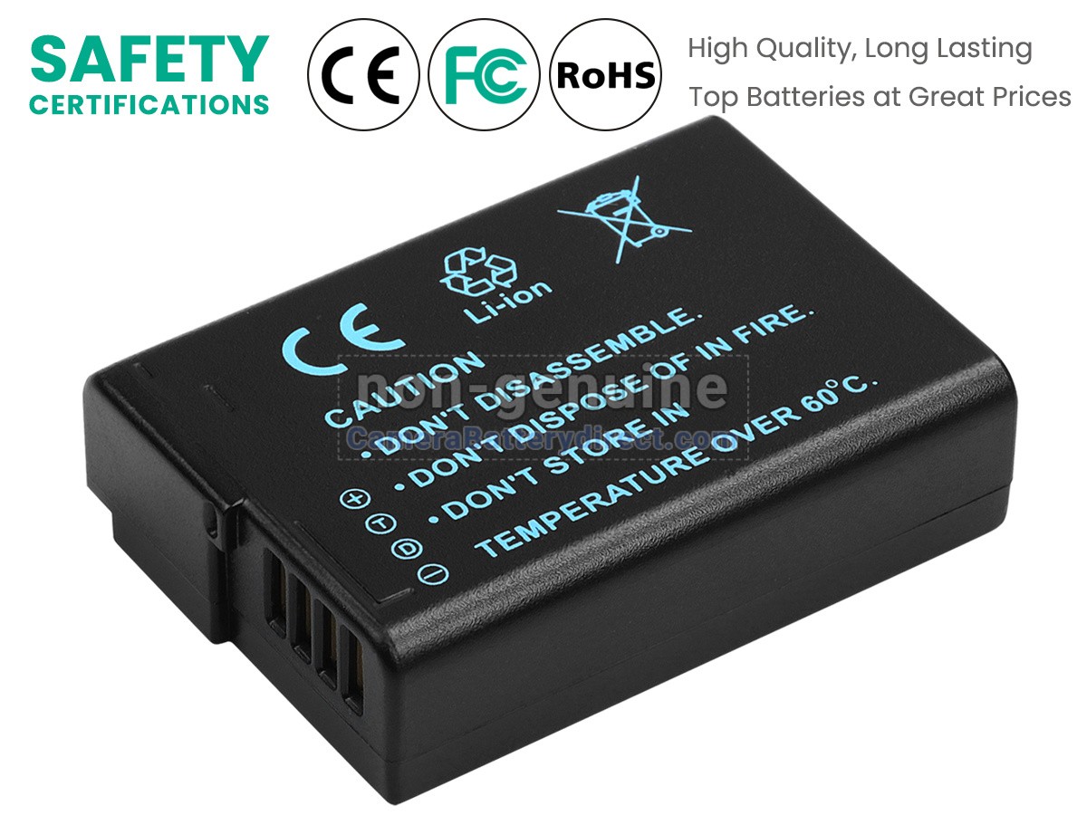 Rechargeable Battery for Panasonic LUMIX DMC-G3K