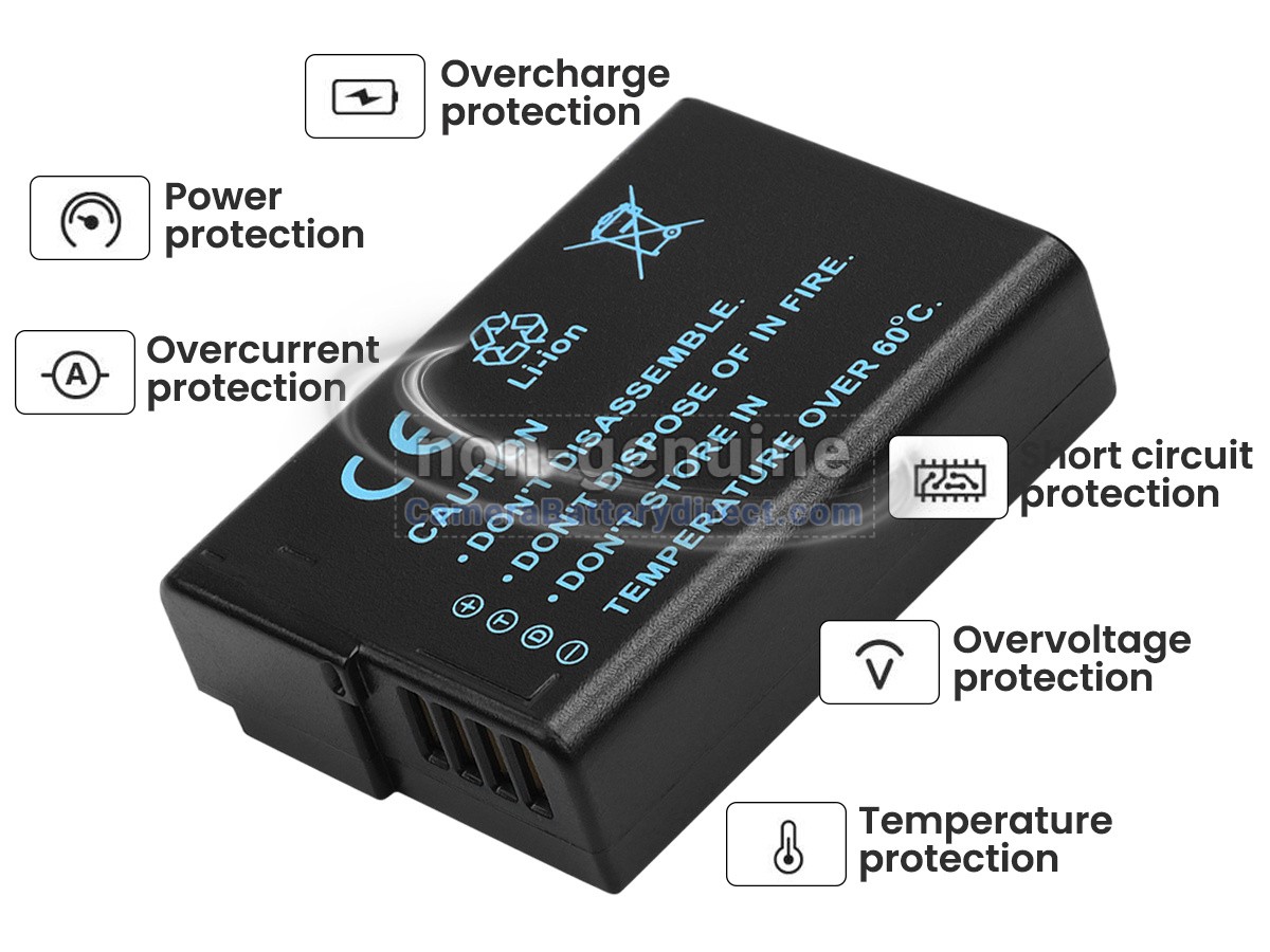 Rechargeable Battery for Panasonic LUMIX DMC-G3K