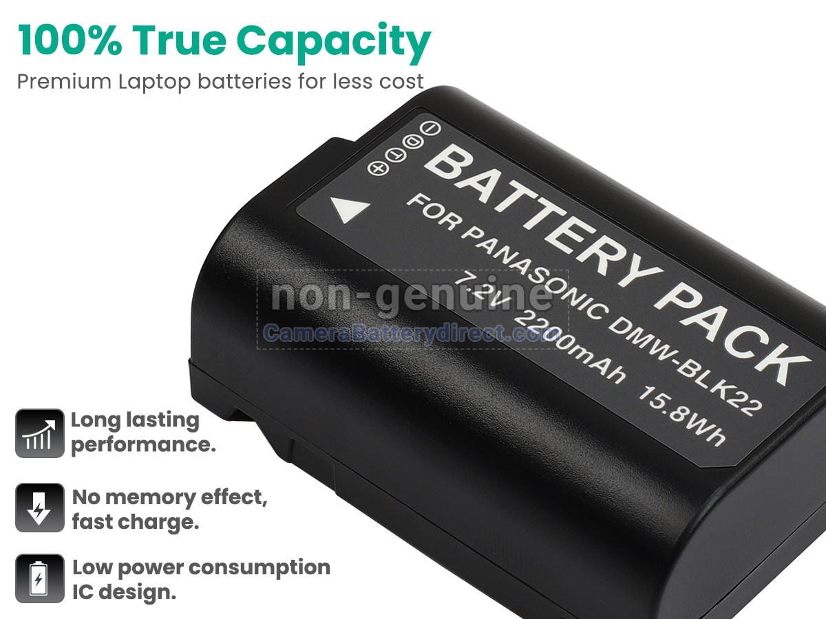 Rechargeable Battery for Panasonic DC-GH6