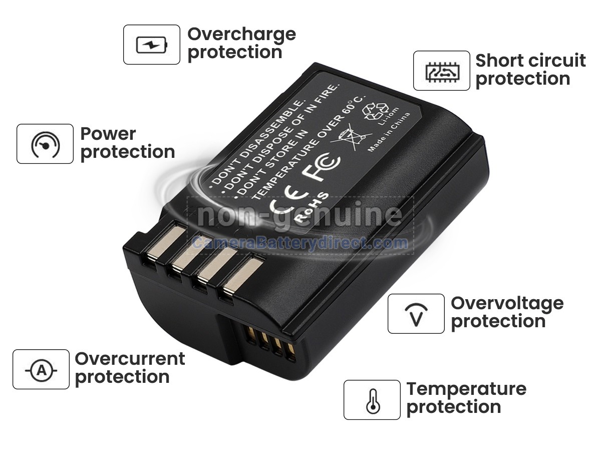 Rechargeable Battery for Panasonic DC-GH6