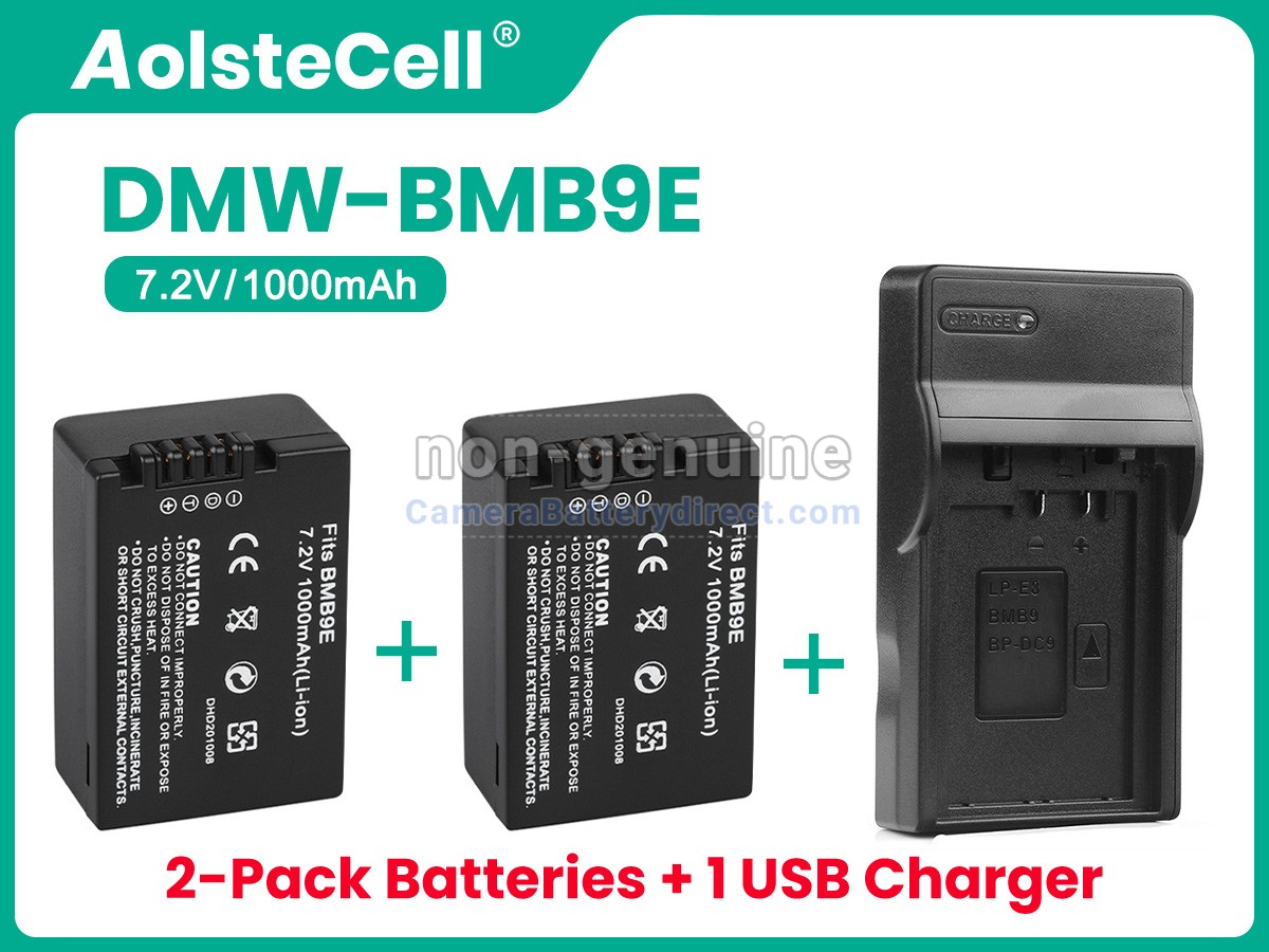 Rechargeable Battery for Panasonic DMW-BMB9E