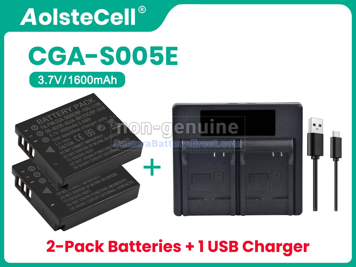 Rechargeable Battery for Panasonic DMC-FX50EF