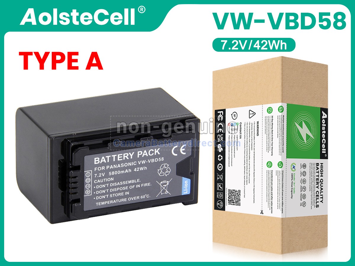 Rechargeable Battery for Panasonic HC-X1500