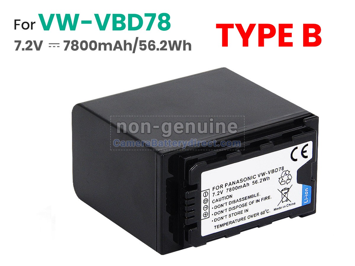 Rechargeable Battery for Panasonic HC-MDH2