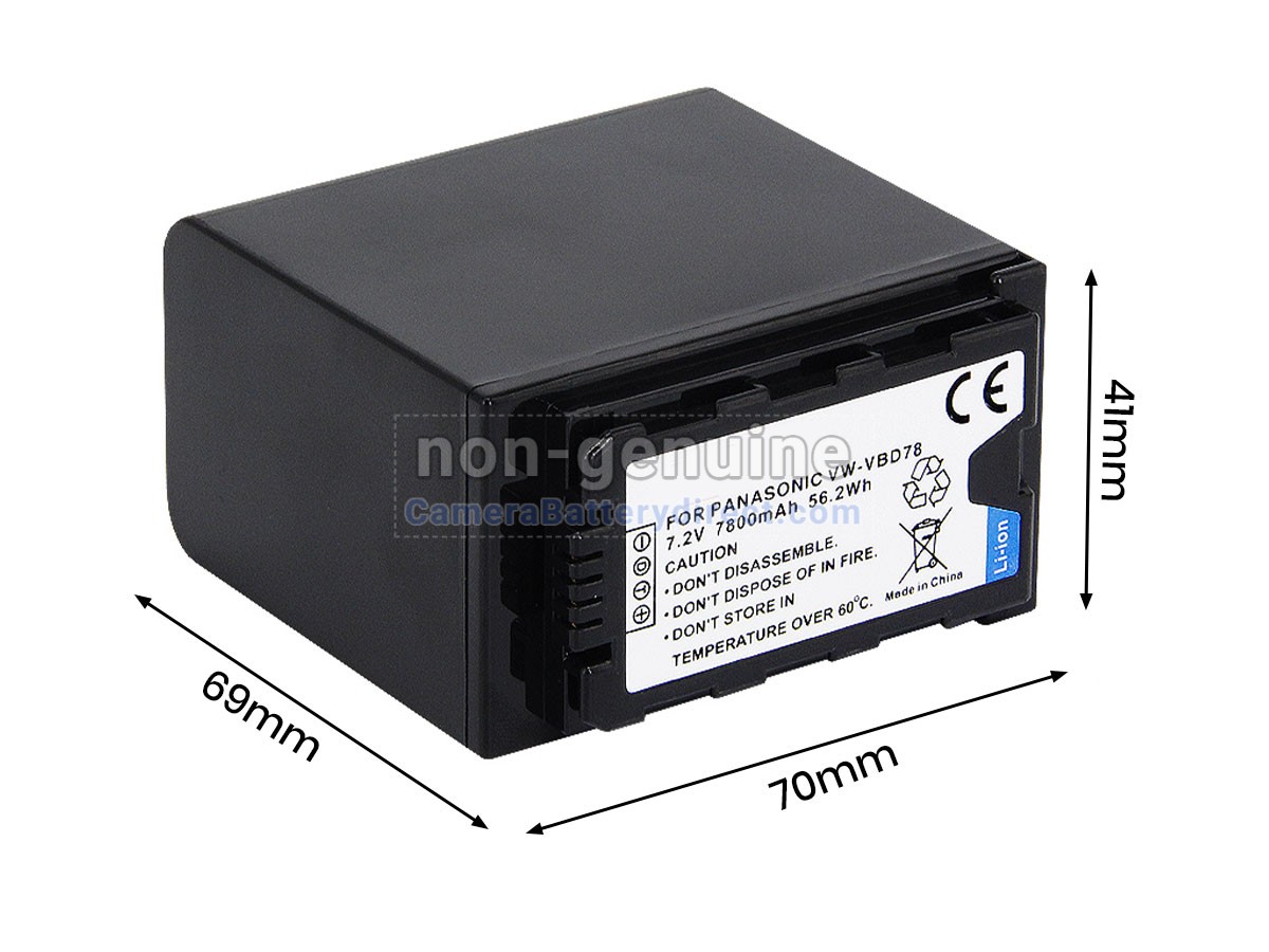 Rechargeable Battery for Panasonic HC-MDH2