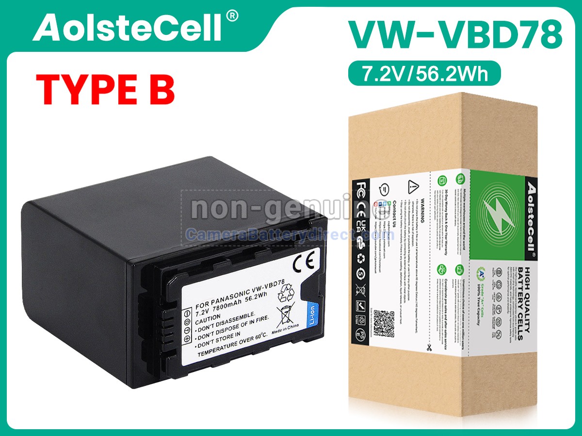 Rechargeable Battery for Panasonic HC-X1500
