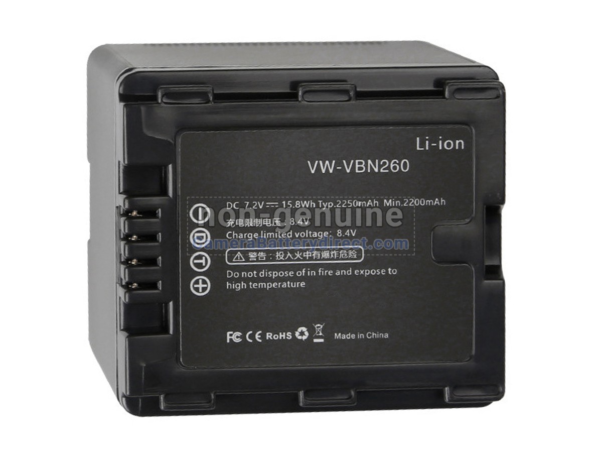 Rechargeable Battery for Panasonic HDC-HS900