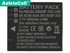 Rechargeable Battery for Panasonic DMC-FX01