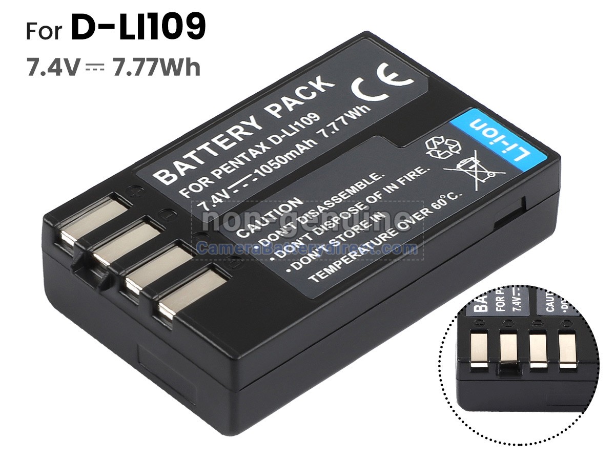 Rechargeable Battery for PENTAX K-S2