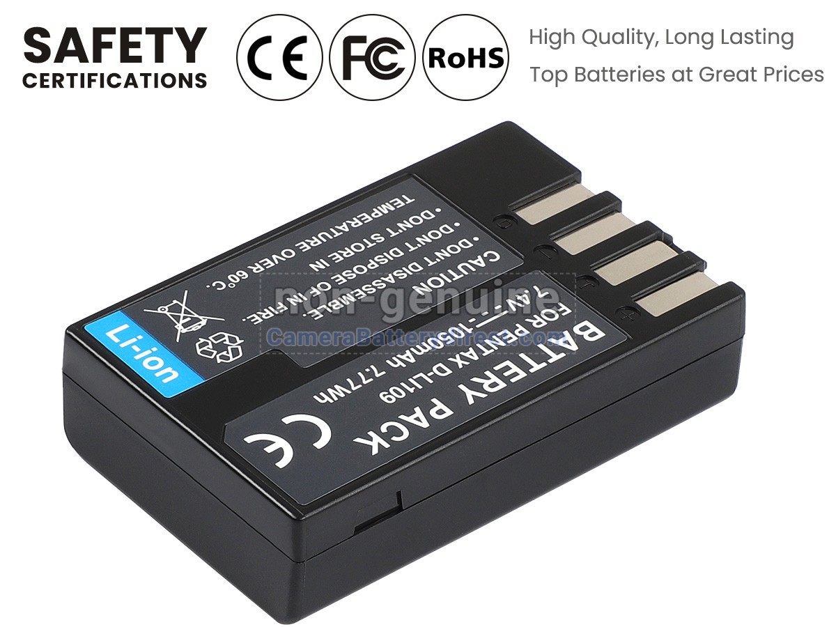 Rechargeable Battery for PENTAX K-S2