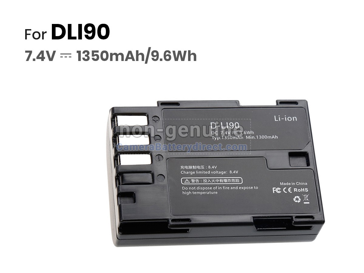 Rechargeable Battery for PENTAX DLI90