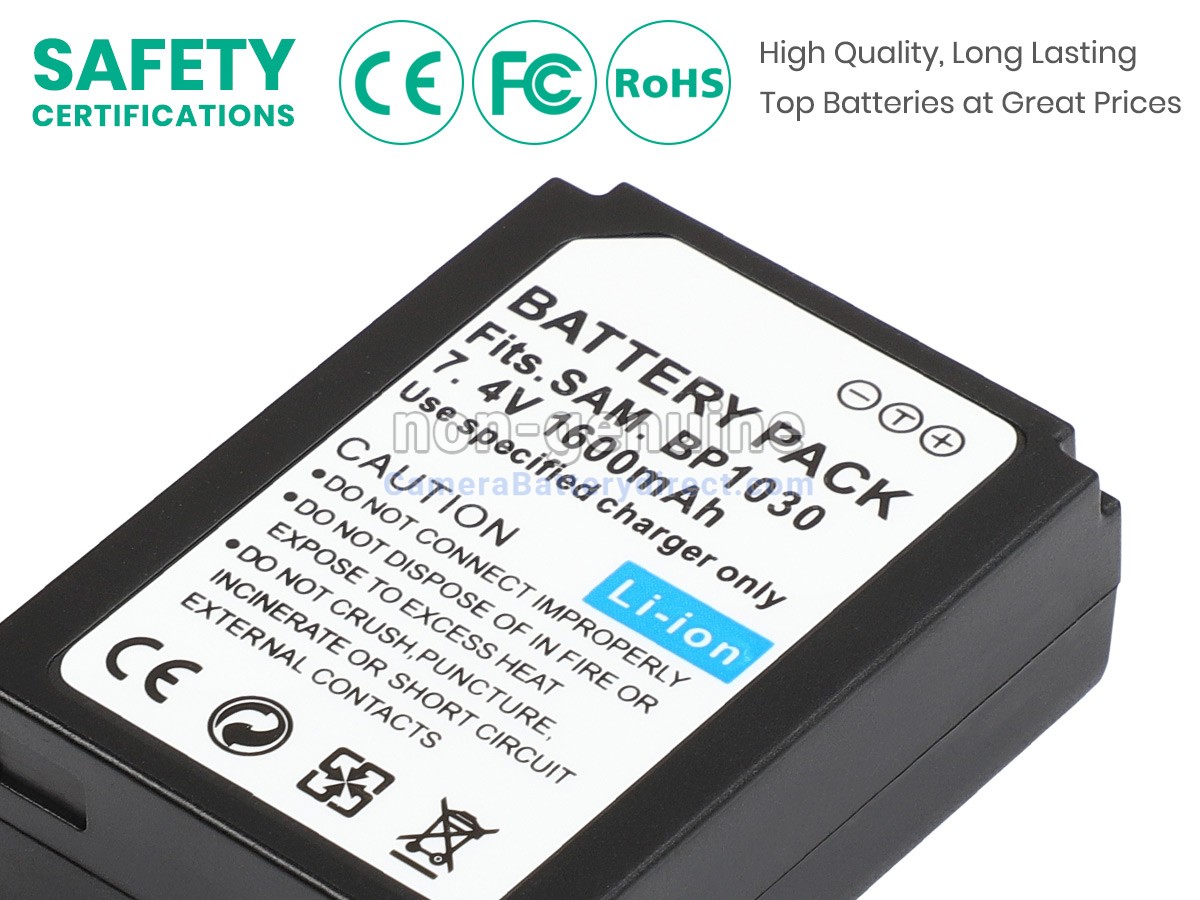 Rechargeable Battery for Samsung EV-NX2000BABUS