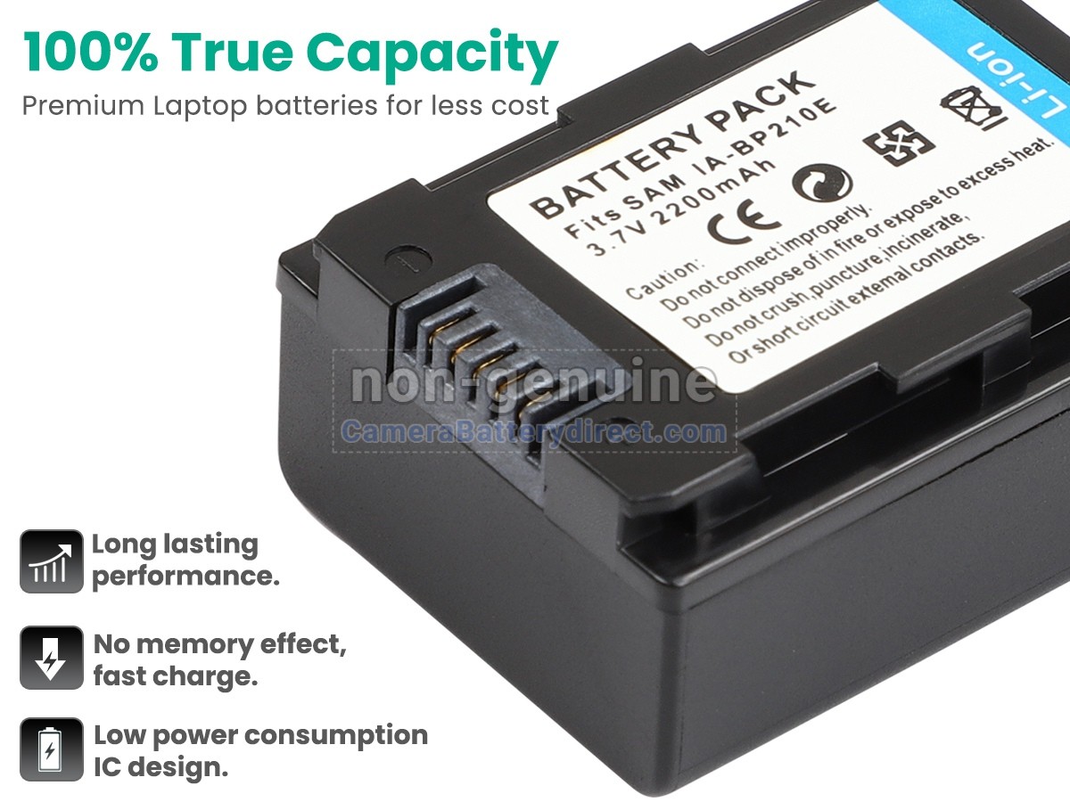 Rechargeable Battery for Samsung HMX-H200