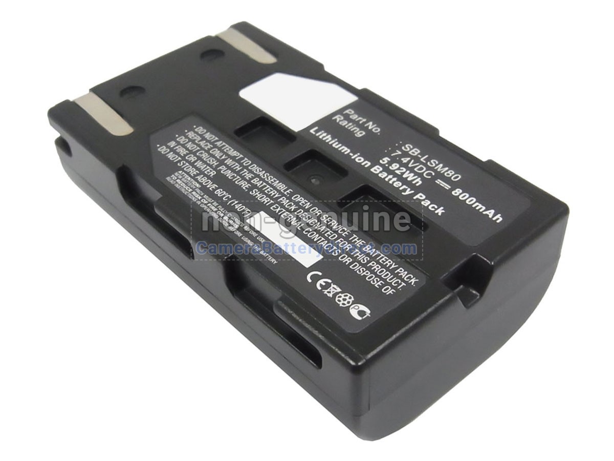 Rechargeable Battery for Samsung VM-DC160