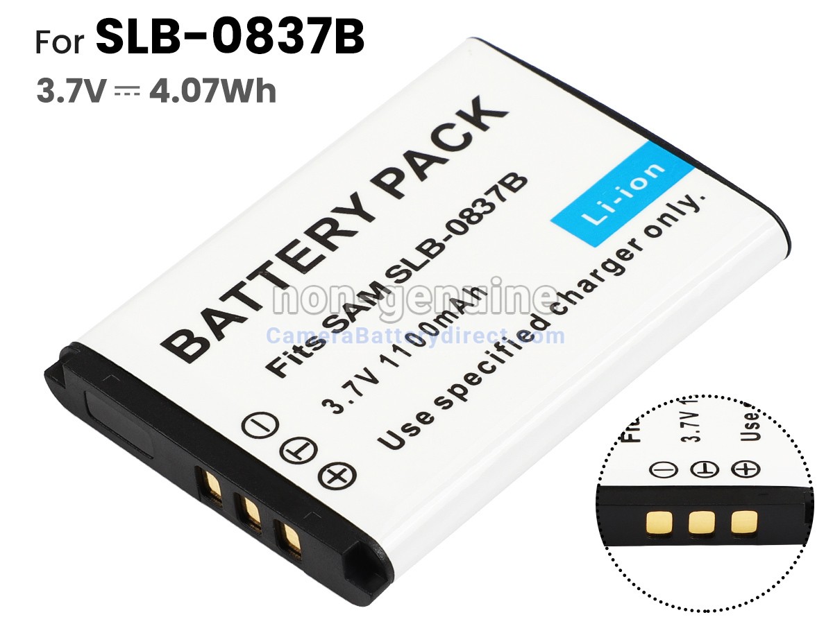 Rechargeable Battery for Samsung DIGIMAX L85T