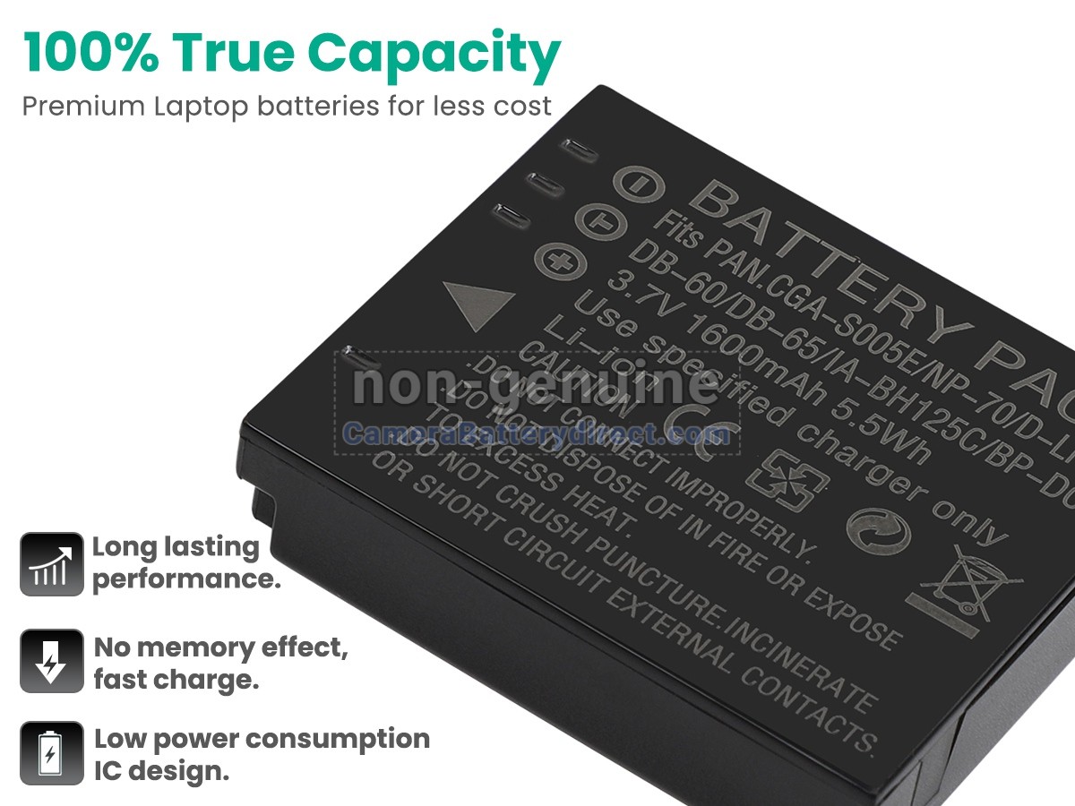 Rechargeable Battery for Sigma BP-41