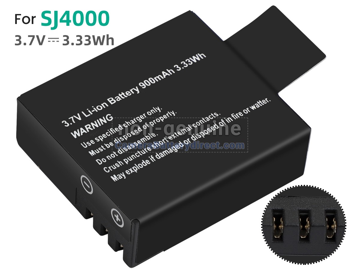 Rechargeable Battery for SJCAM SJ5000+