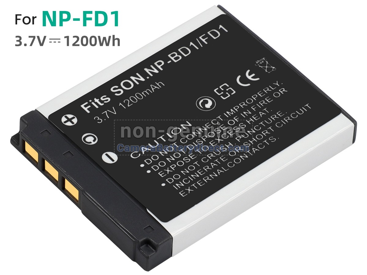 Rechargeable Battery for Sony DSC-T2