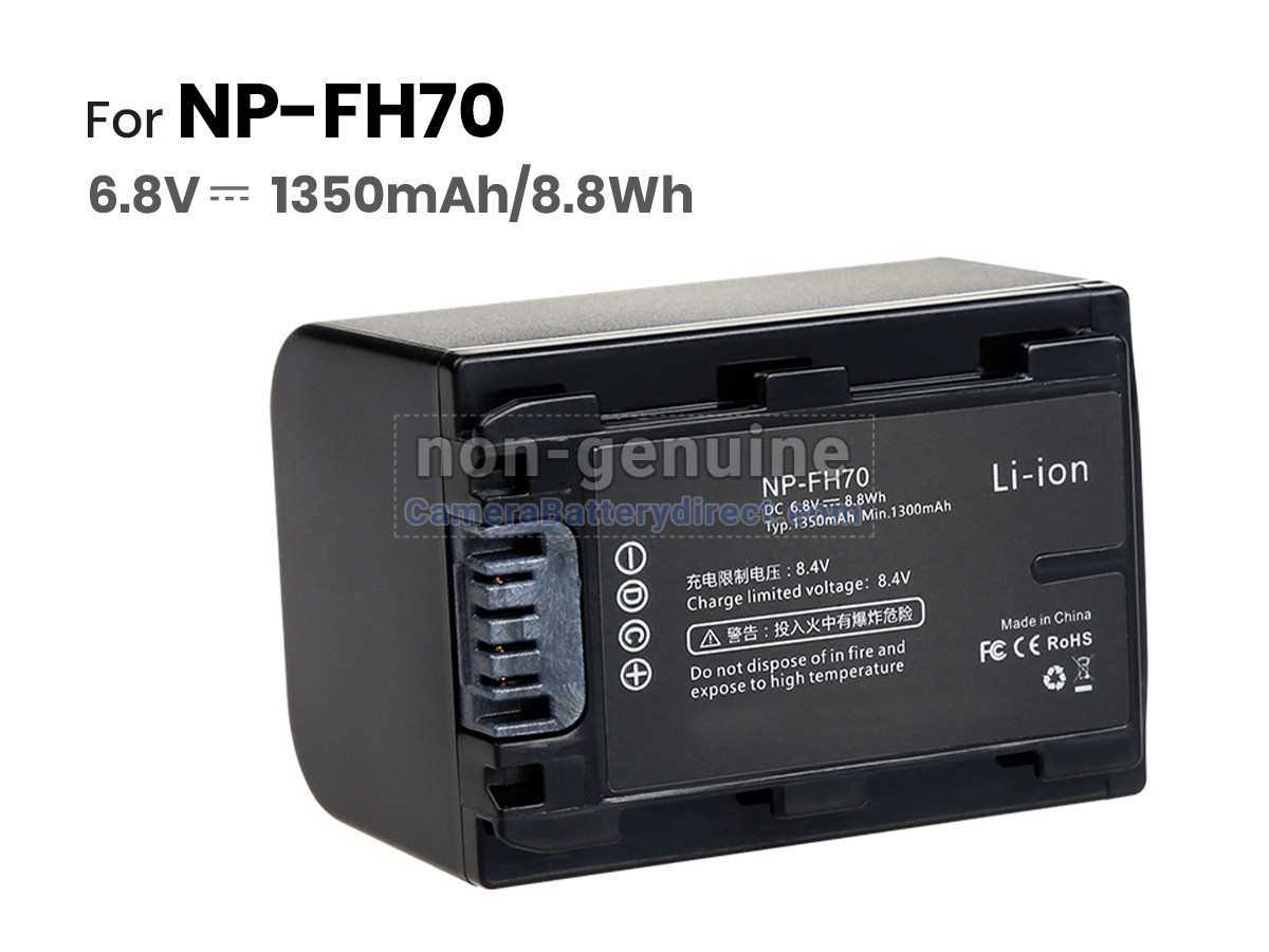 Rechargeable Battery for Sony DCR-SR200E