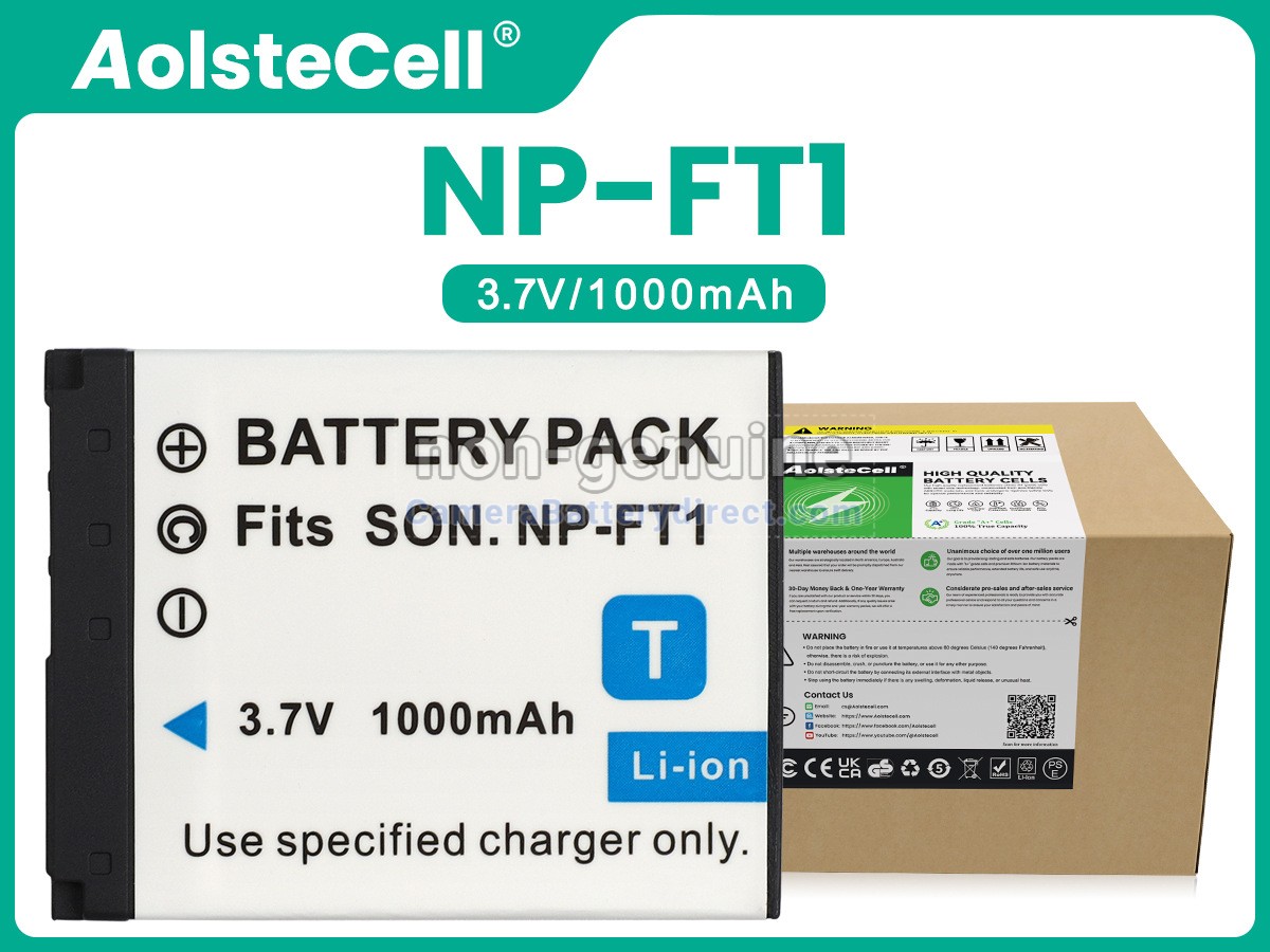 Rechargeable Battery for Sony DSC-T5