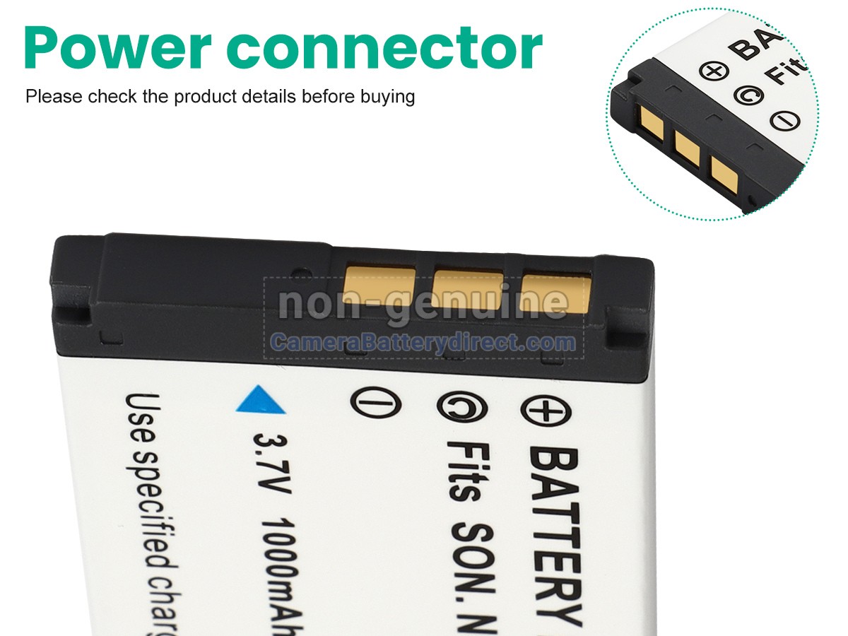 Rechargeable Battery for Sony DSC-T5