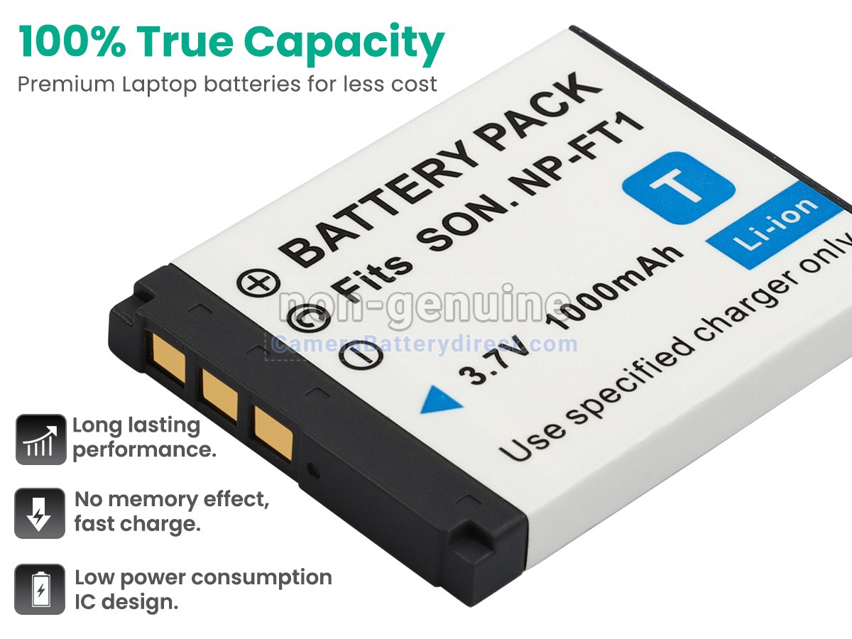 Rechargeable Battery for Sony DSC-T5