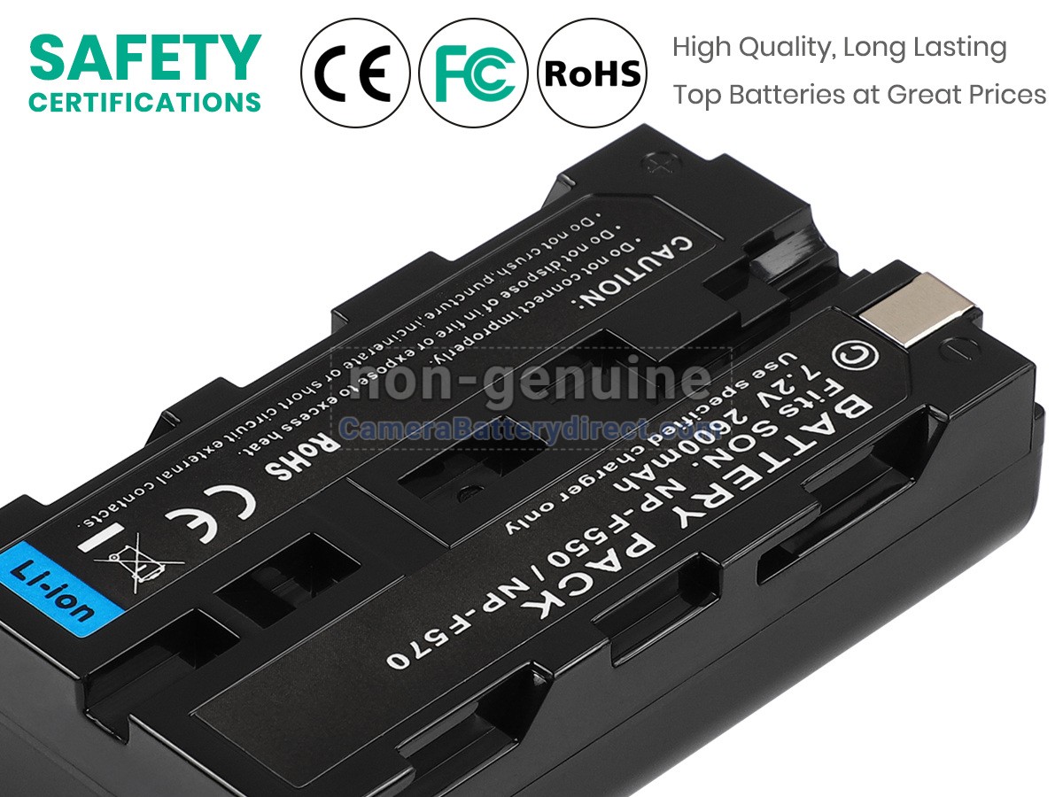 Rechargeable Battery for Sony NP-F570