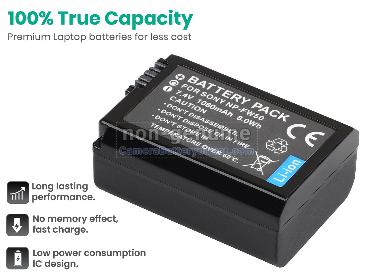 Rechargeable Battery for Sony A37