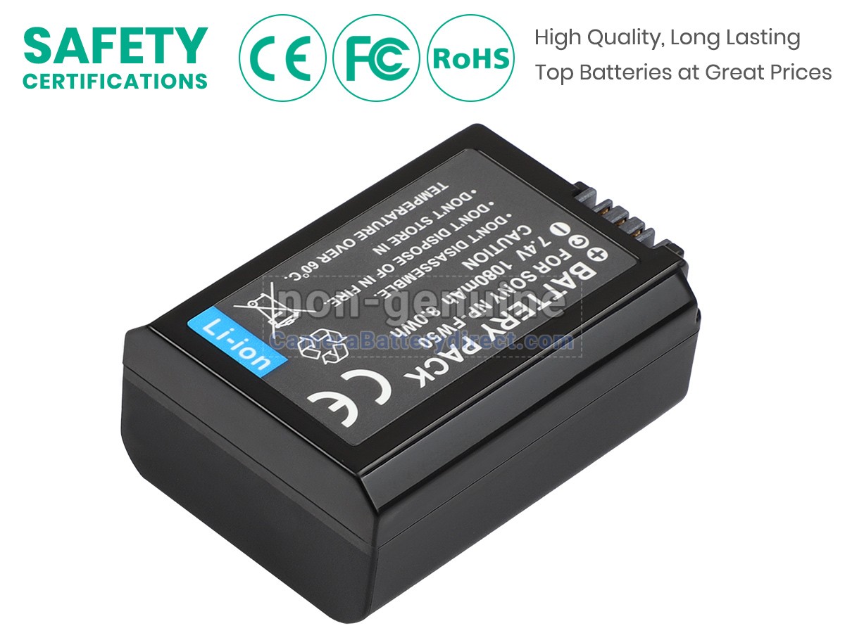 Rechargeable Battery for Sony A37