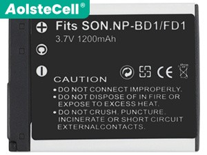 Rechargeable Battery for Sony NP-FD1