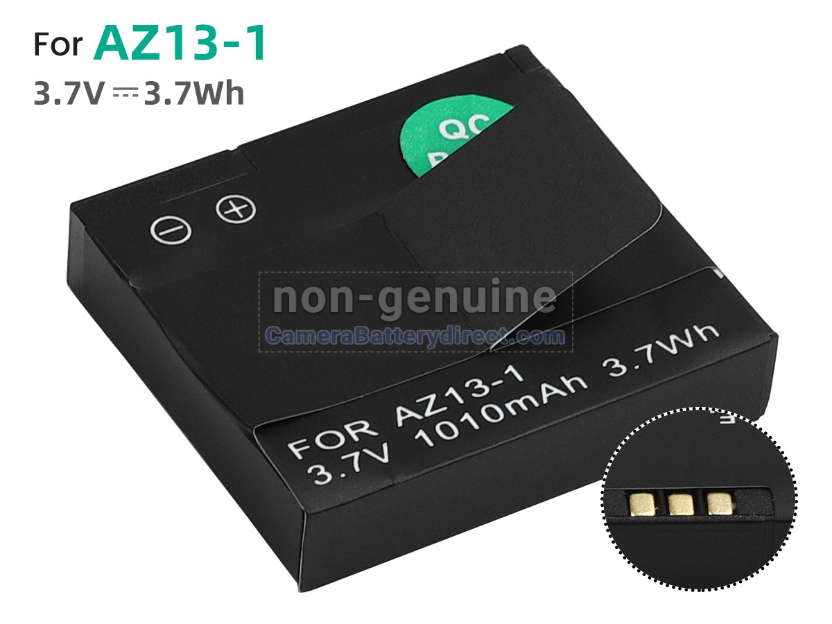 Rechargeable Battery for Xiaomi YI 2015DP0039